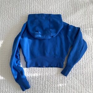 Women’s Lululemon Full-Zip Cropped Scuba Hoodie
